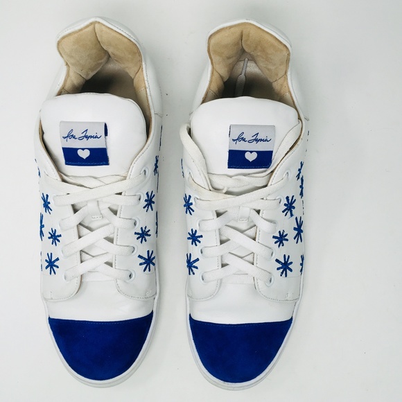 Isa Tapia Miro Sneakers Size 40 Leather Sneakers - Picture 3 of 8